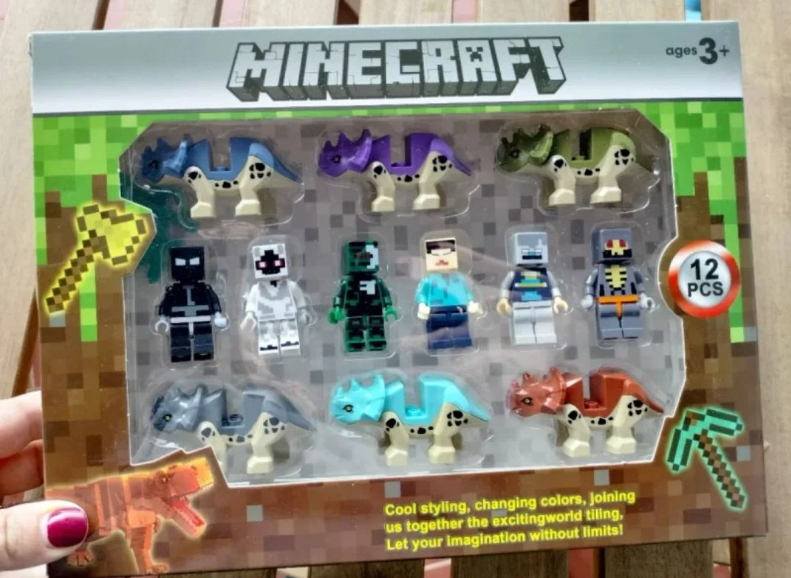 12 piezas de Minecraft en embalaje sellado – photo 2